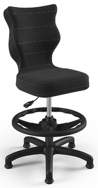 Bērnu krēsls Petit VT17 Size 3 HC+F, melna/antracīta, 55 cm x 76.5 - 89.5 cm