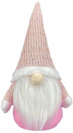 Статуэтка Gnome Pink, 28.5 см, ткань, розовый
