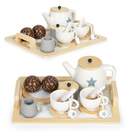 Mängu teekomplekt, köögi mänguasjad EcoToys, erivärviline