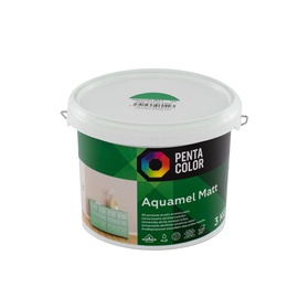 Краска-эмаль Pentacolor Aquamel, 3 кг, зеленый