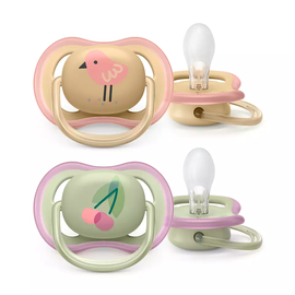 Соска Philips Avent Ultra Air Deco, 0 мес., 2 шт.