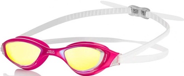 Очки для плавания Aqua-Speed Xeno Mirror, белый/розовый