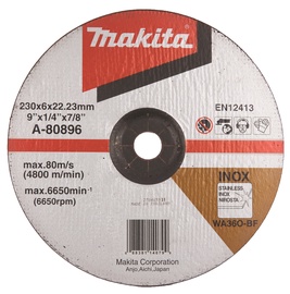 Шлифовальный диск Makita A-80896, 230 мм x 22.23 мм