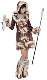 Kostüüm täiskasvanutele Widmann Eskimo, pruun, polüester, M