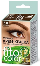 Краска для бровей и ресниц Fito Kosmetik Long-lasting Cream Color Brown, 4 мл