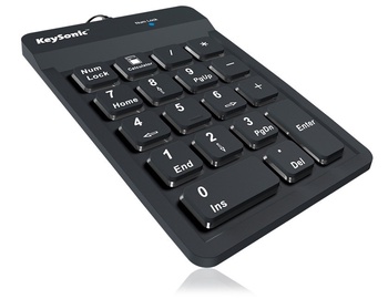 Компьютерная клавиатура KeySonic ACK-118BK2, черный
