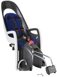 Детское кресло для велосипеда Hamax Caress With Lockable Bracket 553002, синий/серый, задняя