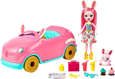 Кукла Mattel Enchantimals Bunnymobile HCF85, 15 см