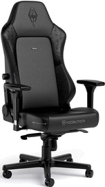 Spēļu krēsls Noblechairs Hero The Elder Scrolls V: Skyrim 10th Anniversary Edition, 48 x 52 x 129 - 137 cm, melna/tumši pelēka