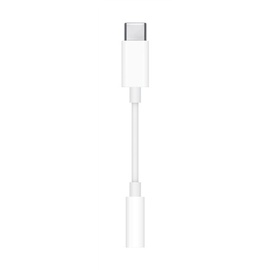Адаптер Apple MU7E2ZM/A USB-C - 3,5mm USB C male, 3.5mm Audio/3.5mm Microphone, белый