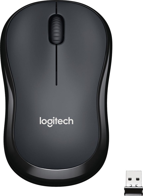 Kompiuterio pelė Logitech B220, juoda