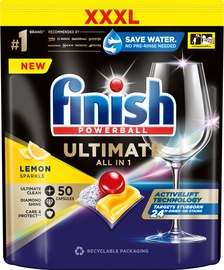 Капсулы для посудомоечной машины Finish Ultimate, 50 шт.