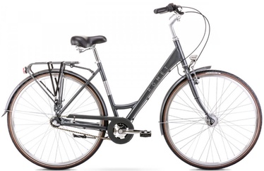 Велосипед городской Romet Sonata Classic, 28 ″, 18" (44.45 cm) рама, графитовый