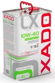 Mootoriõli Xado Luxury Drive 10W - 40, sünteetiline, sõiduautole, 4 l