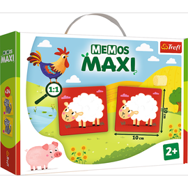 Lauamäng Trefl Memo Maxi Farm Animals 02266T