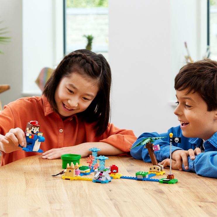 Konstruktor LEGO® Super Mario™ Dorrie rannaäärse maja laienduskomplekt 71398, 229 tk