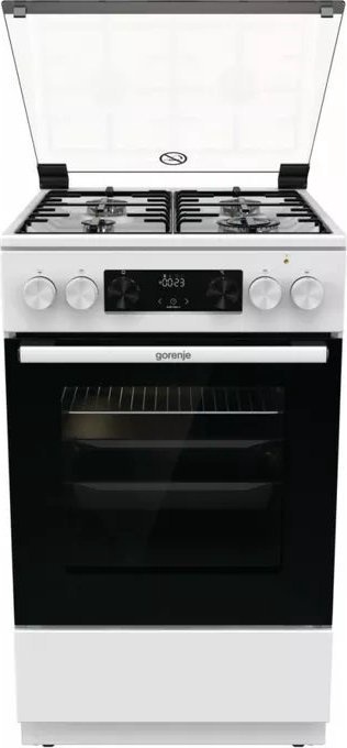 Gaasipliit elektriahjuga Gorenje Essential Line GK5C40WH