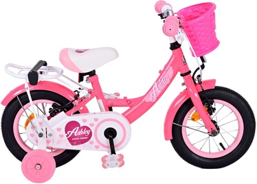 Vaikiškas dviratis, miesto Volare Ashley, raudonas/rožinis, 12"