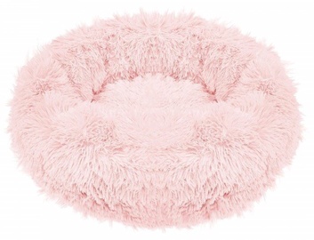 Кровать для животных Springos M, розовый, 70 см x 70 см