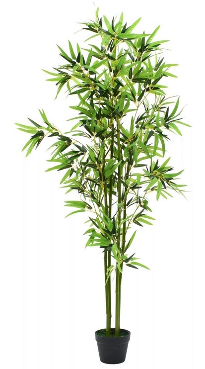 Kunsttaim potis, malm VLX Bamboo, roheline, 175 cm
