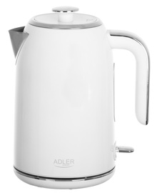 Elektriline veekeetja Adler AD 1341, 1.7 l, valge