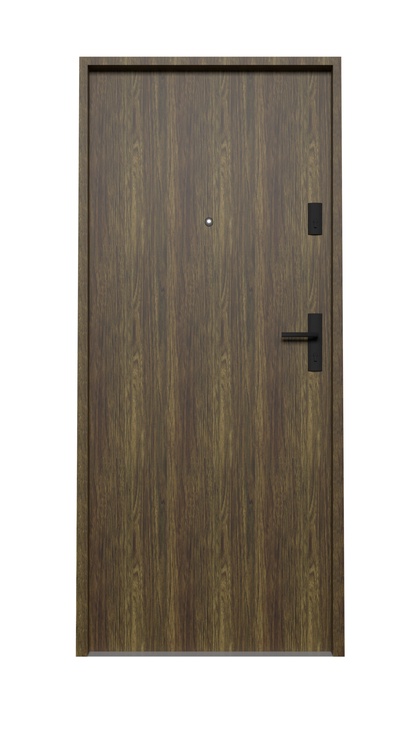 Дверь внутреннее помещение Classic Domoletti, левосторонняя, коричневый, 206 x 89 x 5 см