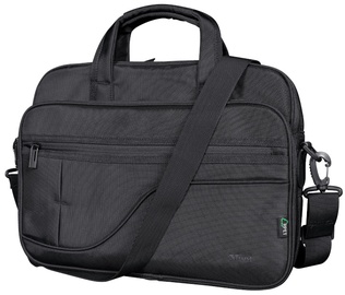 Сумка для ноутбука Trust Sydney Eco-Friendly Laptop Bag, черный, 16″