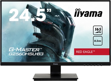 Monitors Iiyama G2560HSU-B3, 24.5", 0.5 ms