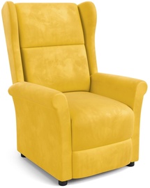 Atlošiamas krėslas Augustin 2, geltonas, 92 cm x 75 cm x 104 cm