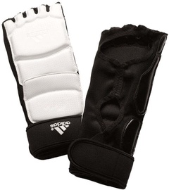 Защита голени и стопы Adidas Taekwondo, белый/черный, XS