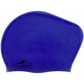 Шапочка для плавания Aquafeel Long Hair Cap, синий