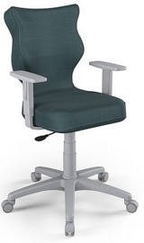 Bērnu krēsls Duo Gray MT06 Size 5, 40 x 40 x 86 - 99 cm, zila/pelēka