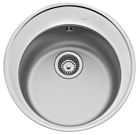 Кухонная раковина Teka Starbright 45 E-XM 1B ORB, нержавеющая сталь, 510 мм x 510 мм x 165 мм