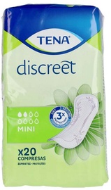 Higiēniskie ieliktnīši Tena Discreet, Mini, 20 gab.