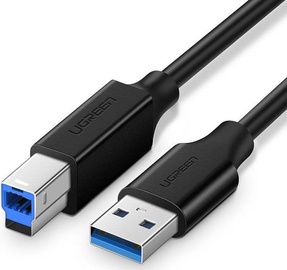 Laidas Ugreen UGR1156BLK, USB/USB 2.0 type B, 1 m, juoda