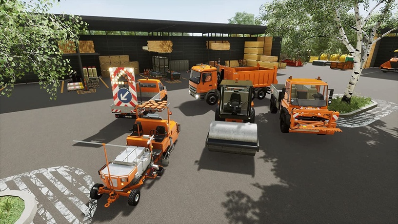 PlayStation 4 (PS4) mäng Aerosoft Road Maintenance Simulator