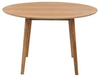 Обеденный стол Actona Nagano, дубовый, 1200 мм x 1200 мм x 750 мм