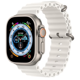 Viedais pulkstenis Apple Watch Ultra GPS + Cellular 49mm, balta