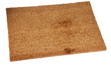 Придверный коврик Ricco Uni Wood, коричневый, 600 мм x 400 мм