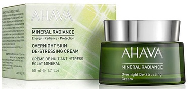 Sejas krēms Ahava Mineral Radiance Overnight De‑Stressing Cream, 50 ml, sievietēm