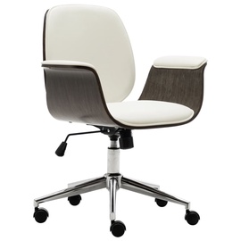 Kontoritool VLX 283126, pruun/valge