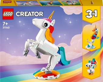 Konstruktor LEGO Creator 3in1 Maagiline ükssarvik 31140