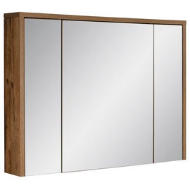 Шкаф для ванной Hakano Koel, серый/дубовый, 16 см x 100 см x 75 см