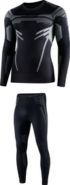 Termoapakšveļa Brubeck Dry KP10160, melna/grafīta, S