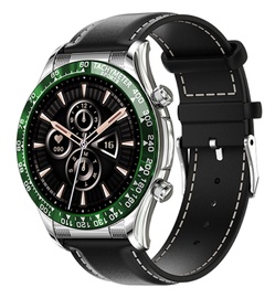 Viedais pulkstenis Tomaz Sport E18 Pro, sudraba/melna/zaļa