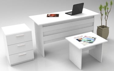 Комплект мебели Kalune Design VO9 - W, белый, 60 x 140 x 73.8 см