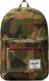 Рюкзак Herschel Pop Quiz 10011-00699, зеленый, 22 л, 15″