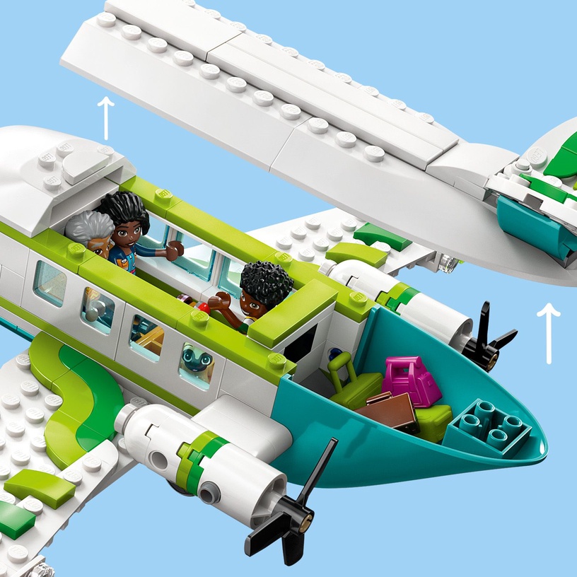 Konstruktor LEGO® Friends Heartlake’i linna lennujaam ja lennuk 42656, 958 tk
