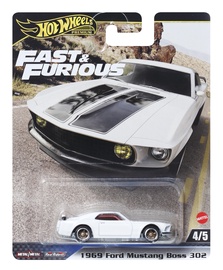 Bērnu rotaļu mašīnīte Mattel Hot Wheels PREMIUM FAST FURIOUS HNW46, daudzkrāsaina