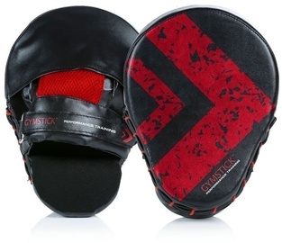 Боксерские лапы Gymstick Punching Mitts 61181, черный/красный